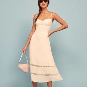 Reformation Ronan Dress - Ivory - never worn! tags still on